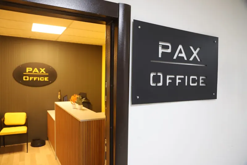 Pax Office giriş ve karşılama alanı